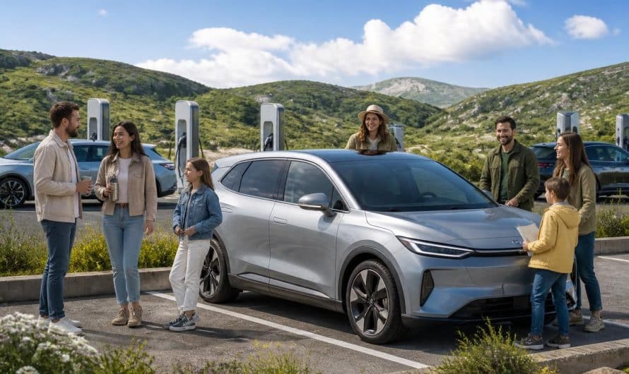 Vacances en voiture électrique : les conducteurs partagent uniquement des retours positifs