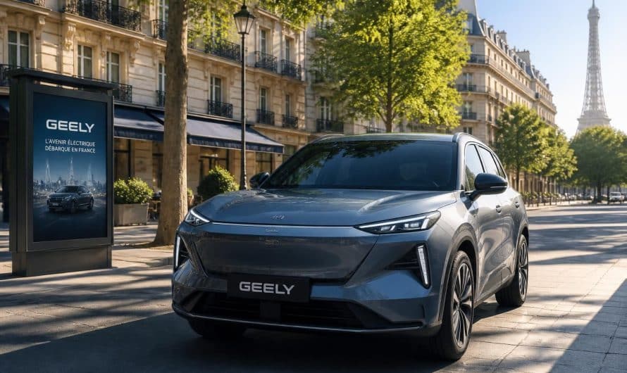 Voiture électrique : Geely, le géant chinois, fait son entrée sur le marché français