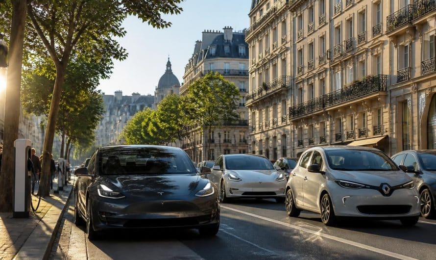 Voitures électriques en France : Tesla et Renault propulsent une croissance spectaculaire des ventes