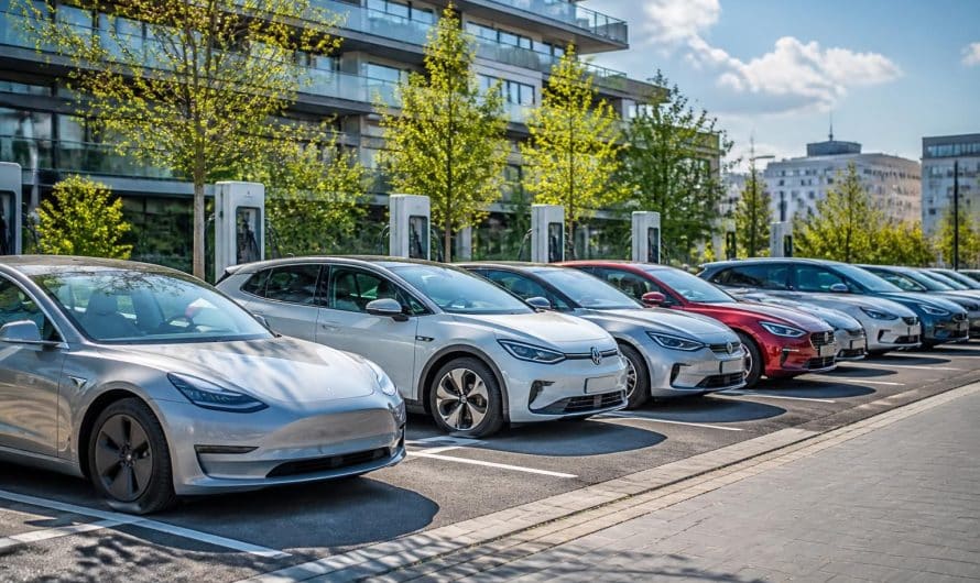 Automobiles : première baisse historique du prix moyen des voitures électriques vendues dans l&rsquo;UE