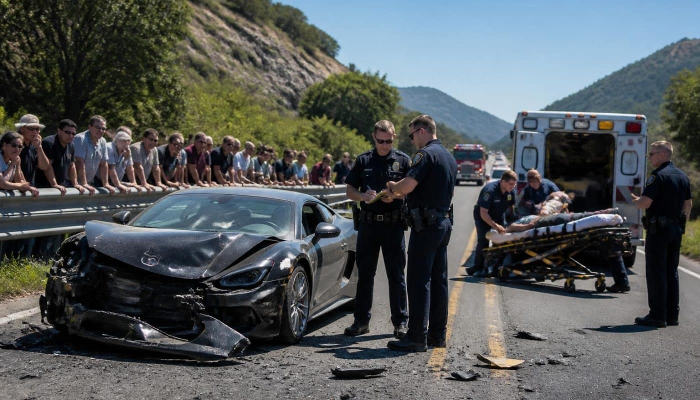 découvrez les conséquences graves d'un excès de vitesse à plus de 180 km/h sans permis ni assurance, un comportement dangereux aux lourdes répercussions légales et sécuritaires.