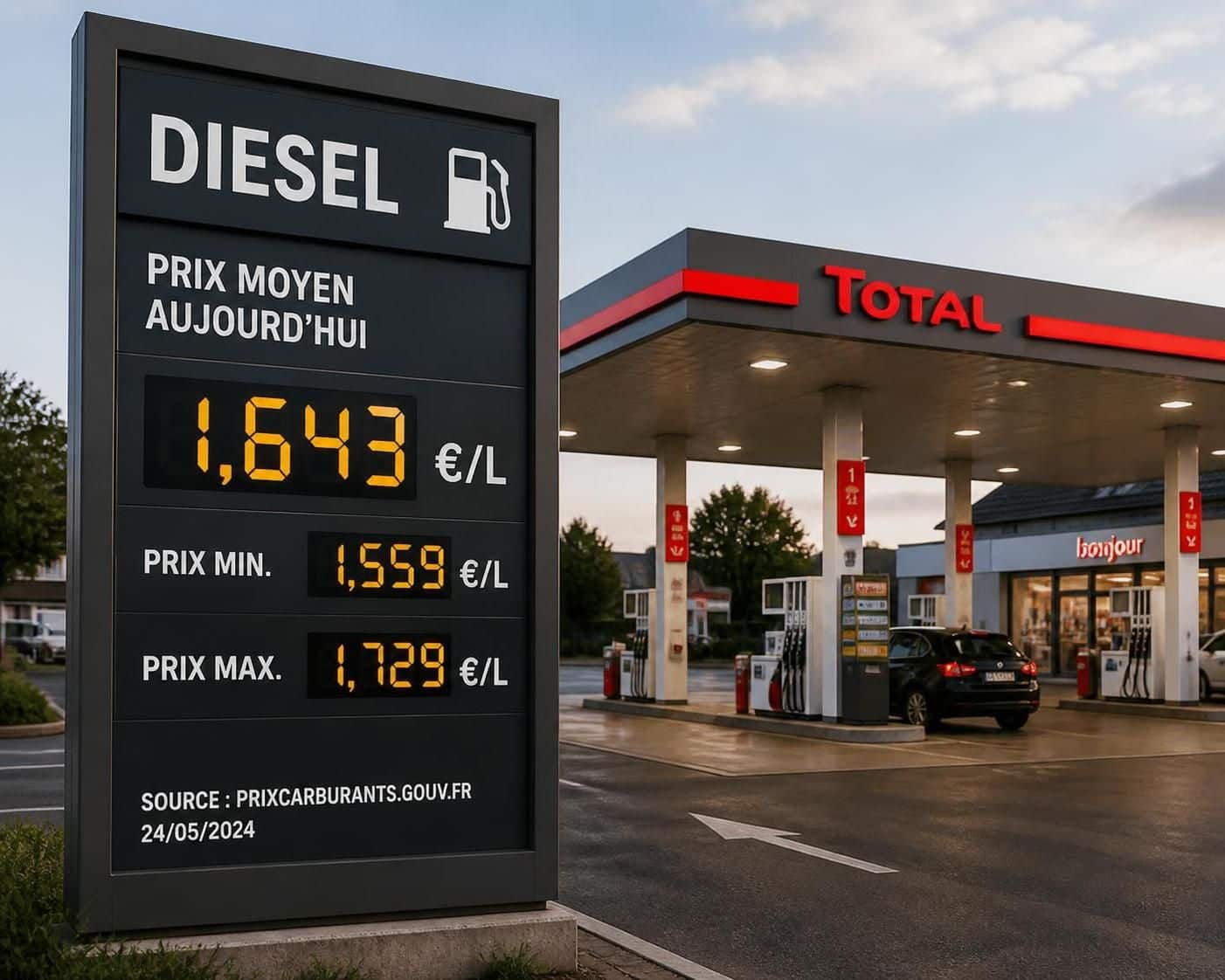 le prix du diesel en france approche un niveau historique, dépassant déjà les 2,50 € le litre, suscitant inquiétudes et débats sur l'impact économique et environnemental.