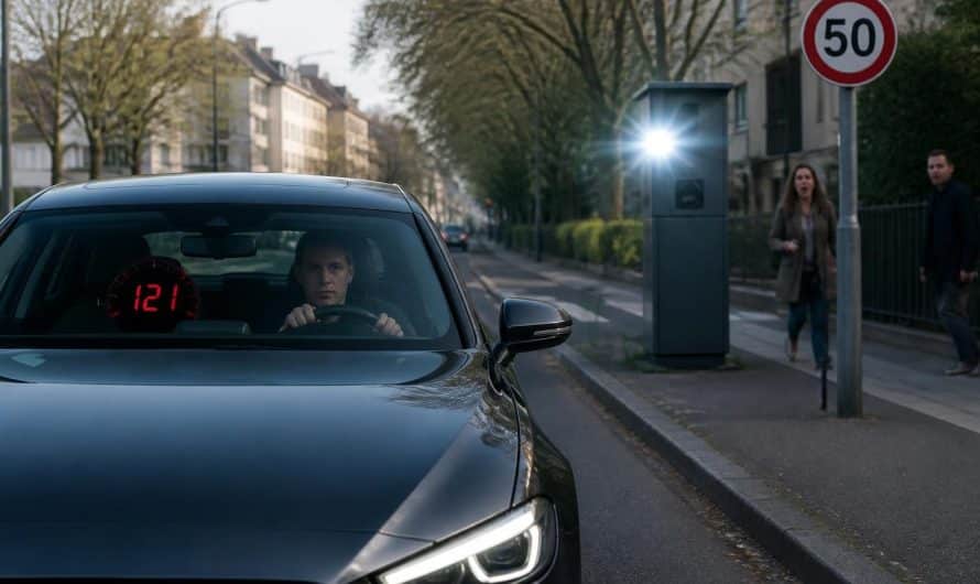 Excès de vitesse : flashé à 121 km/h en zone 50, quand la sanction devient inévitable