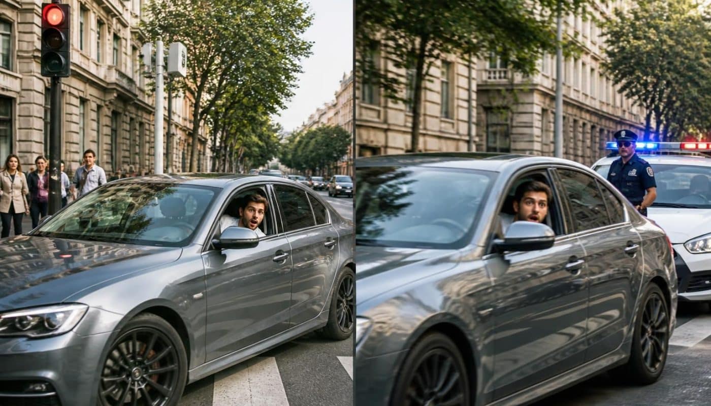 découvrez l'histoire incroyable d'un automobiliste surpris en plein délit non pas une, mais deux fois en seulement quelques minutes. un cas de récidive qui défie toute attente !