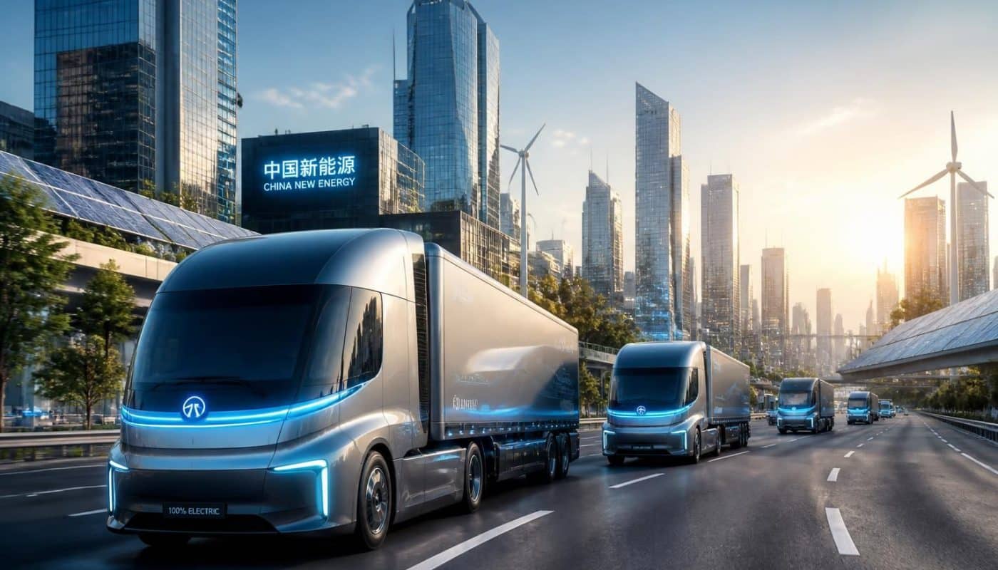 découvrez comment la chine prend une longueur d'avance mondiale avec ses camions électriques révolutionnaires, transformant le secteur du transport durable.