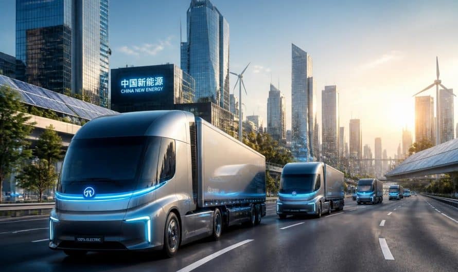 La Chine accélère son avance mondiale grâce à ses camions électriques révolutionnaires