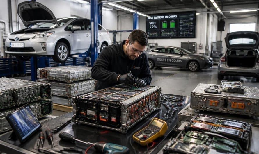 Les batteries d&rsquo;hybrides rechargeables d&rsquo;occasion : un vrai défi rempli de surprises inattendues