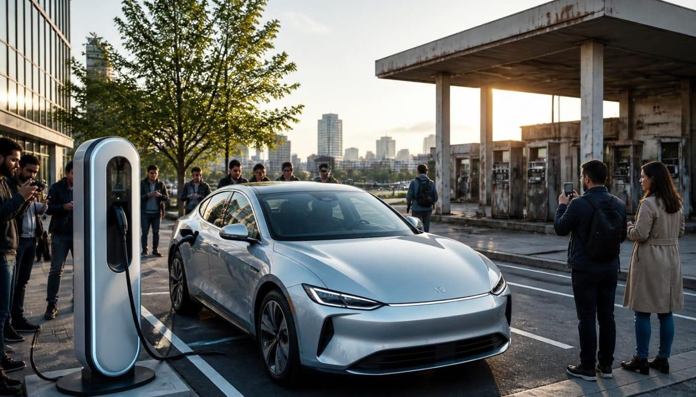découvrez l'analyse d'un expert sur l'essor rapide des véhicules électriques, stimulé par la crise des carburants, et ses impacts sur le secteur automobile.