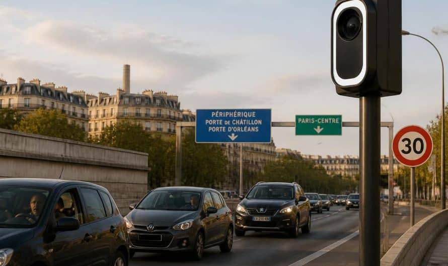 découvrez le nouveau radar à 30 km/h sur le périphérique parisien et comment il surprend les conducteurs en mettant fin aux excès de vitesse à 100 km/h.