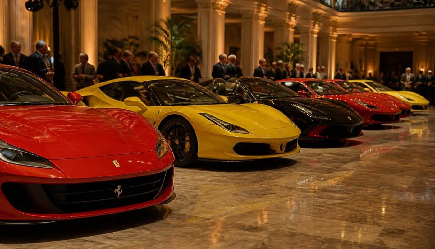 découvrez sept ferrari d’exception mises aux enchères à monterey, offrant une opportunité unique de saisir des modèles prestigieux valant des millions d’euros.