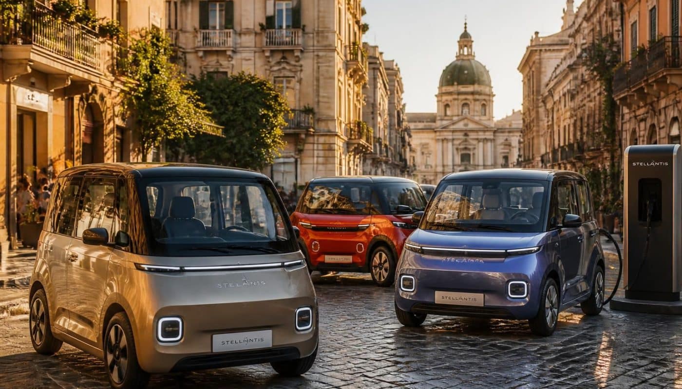stellantis dévoile en italie une nouvelle génération de voitures électriques innovantes, inspirées des célèbres kei cars japonaises, alliant compacité et performance écologique.