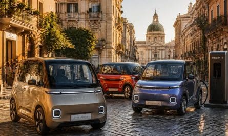 stellantis dévoile en italie une nouvelle génération de voitures électriques innovantes, inspirées des célèbres kei cars japonaises, alliant compacité et performance écologique.