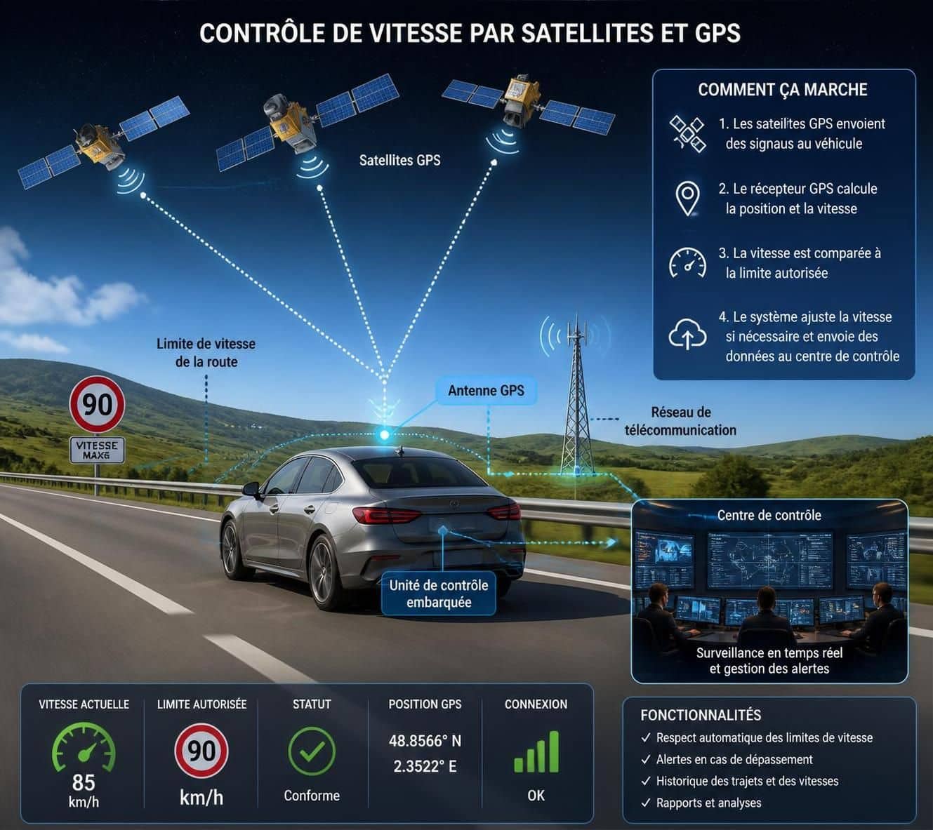 d&eacute;couvrez une technologie r&eacute;volutionnaire qui deviendra bient&ocirc;t essentielle pour pr&eacute;venir les exc&egrave;s de vitesse et garantir la s&eacute;curit&eacute; sur nos routes.