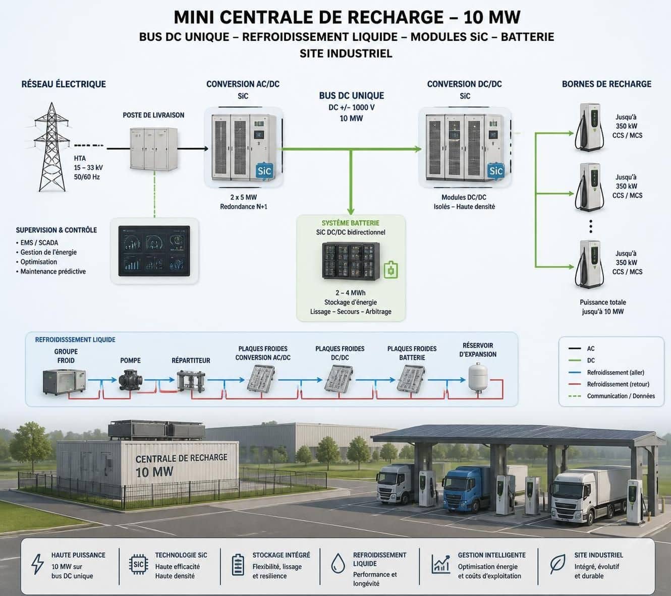 voitures électriques : fatigué des longues files aux bornes de recharge ? découvrez cette mini centrale innovante de 10 mw qui promet de révolutionner la recharge et faciliter votre quotidien.