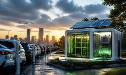découvrez comment une "mini centrale" de 10 mw pourrait révolutionner la recharge des voitures électriques et réduire les files d'attente aux bornes.