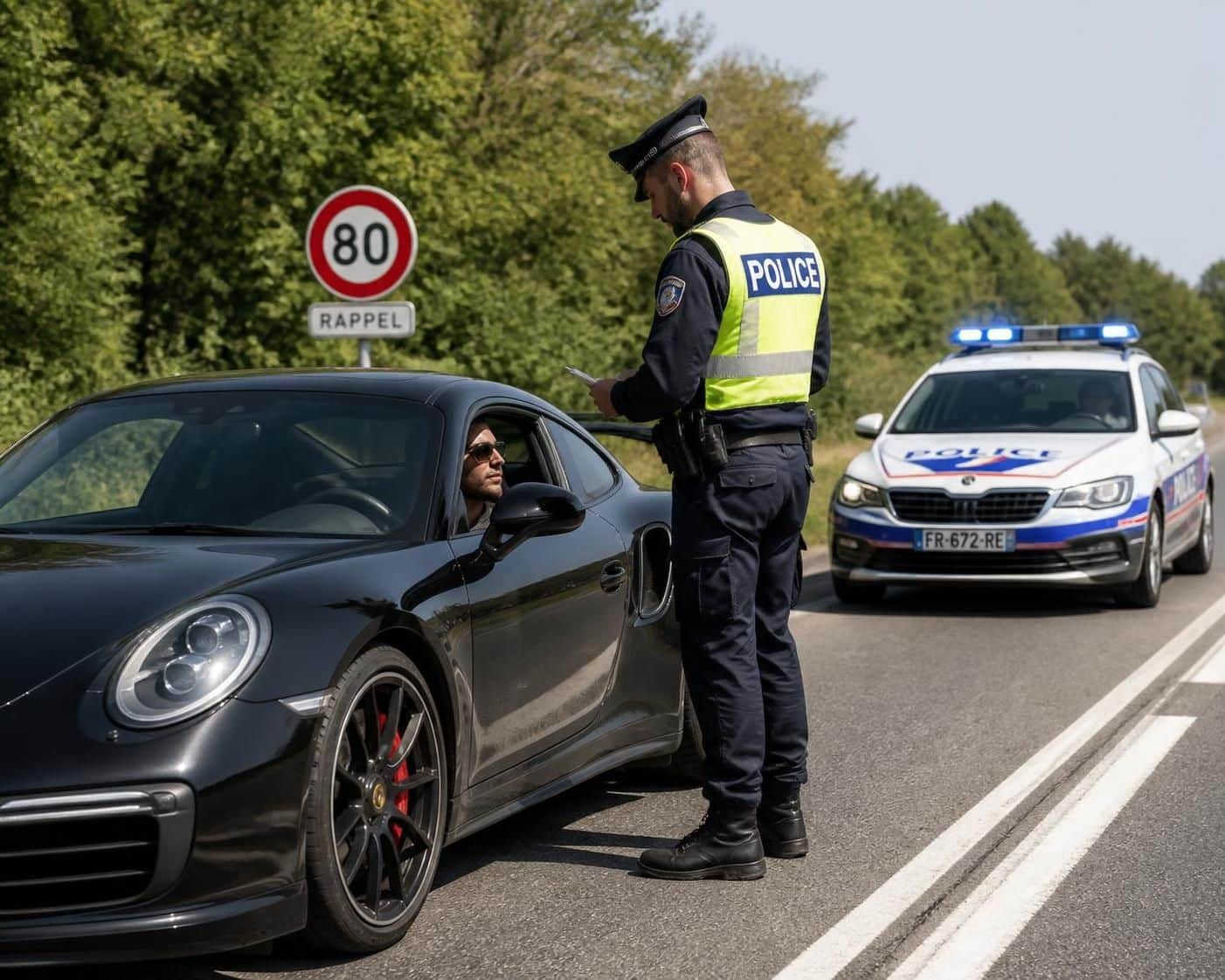 &agrave; 17 ans, un adolescent est flash&eacute; &agrave; 198 km/h au volant d'une corvette, ce qui a imm&eacute;diatement alert&eacute; ses parents par la police.