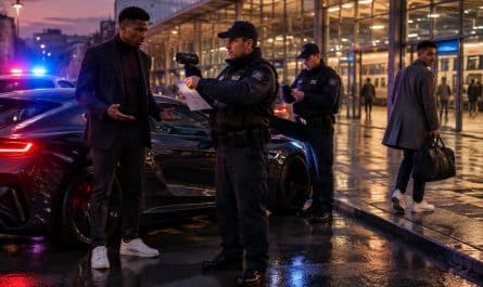 un joueur français a été sévèrement sanctionné après un excès de vitesse spectaculaire, commis alors qu’il accompagnait un ami à la gare.