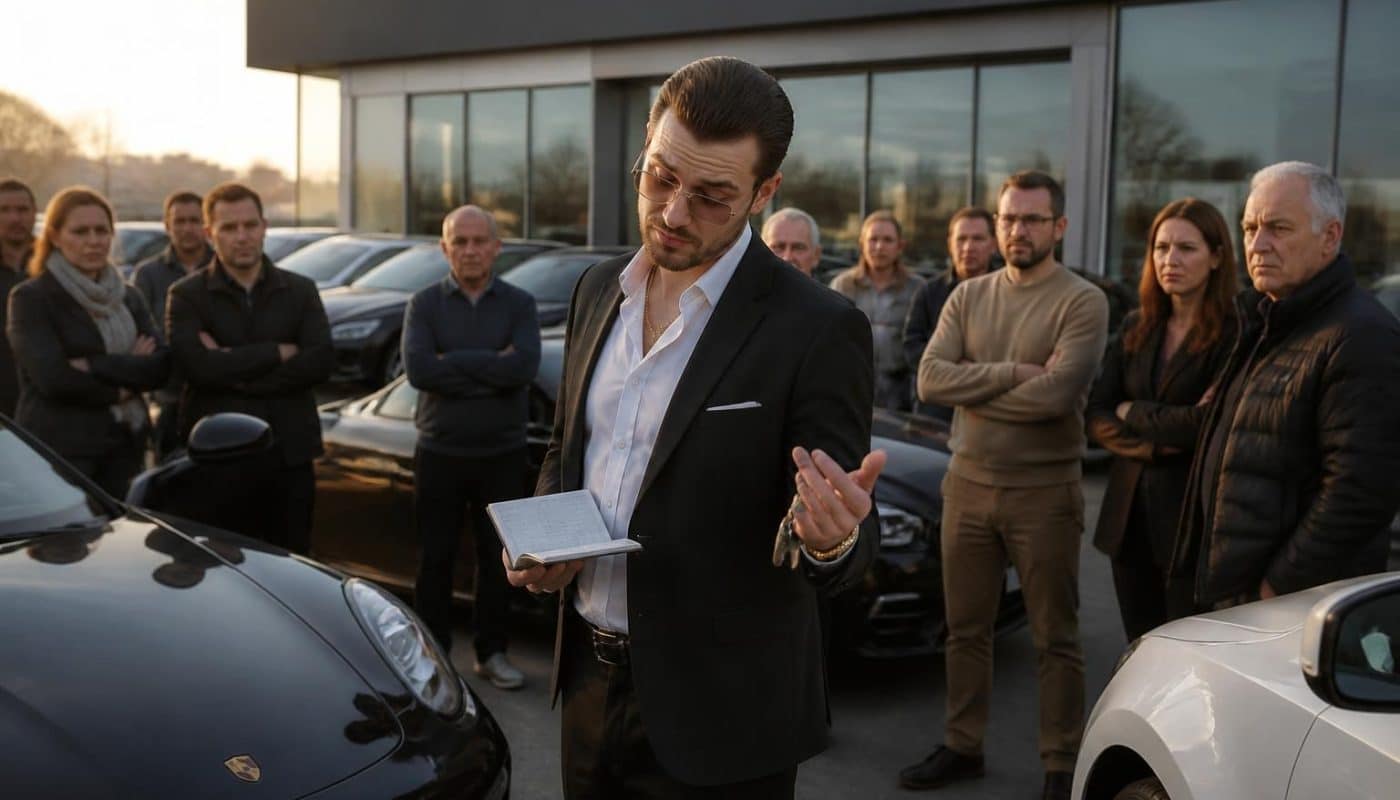 un homme escroque 55 personnes en achetant des voitures avec de faux chèques, dérobant plus de 400 000 euros. découvrez les détails de cette affaire frauduleuse.