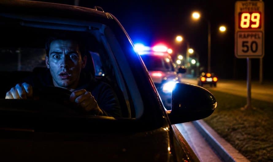 Jeune conducteur flashé pour grand excès de vitesse : sa vie bascule en un instant