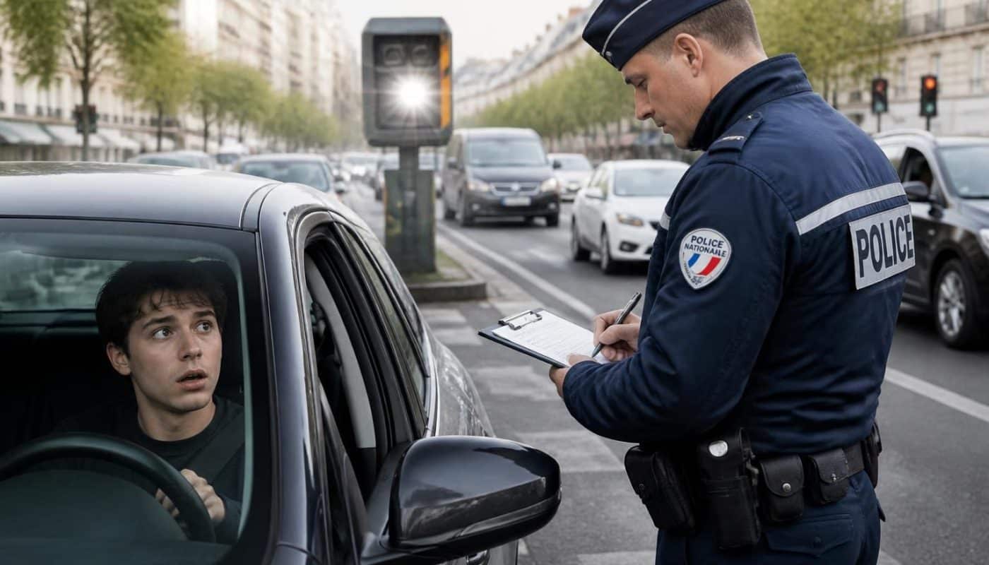 un jeune conducteur flashé pour un excès de vitesse important fait face à une sanction immédiate aux conséquences graves. découvrez les détails et les implications légales de cet incident.
