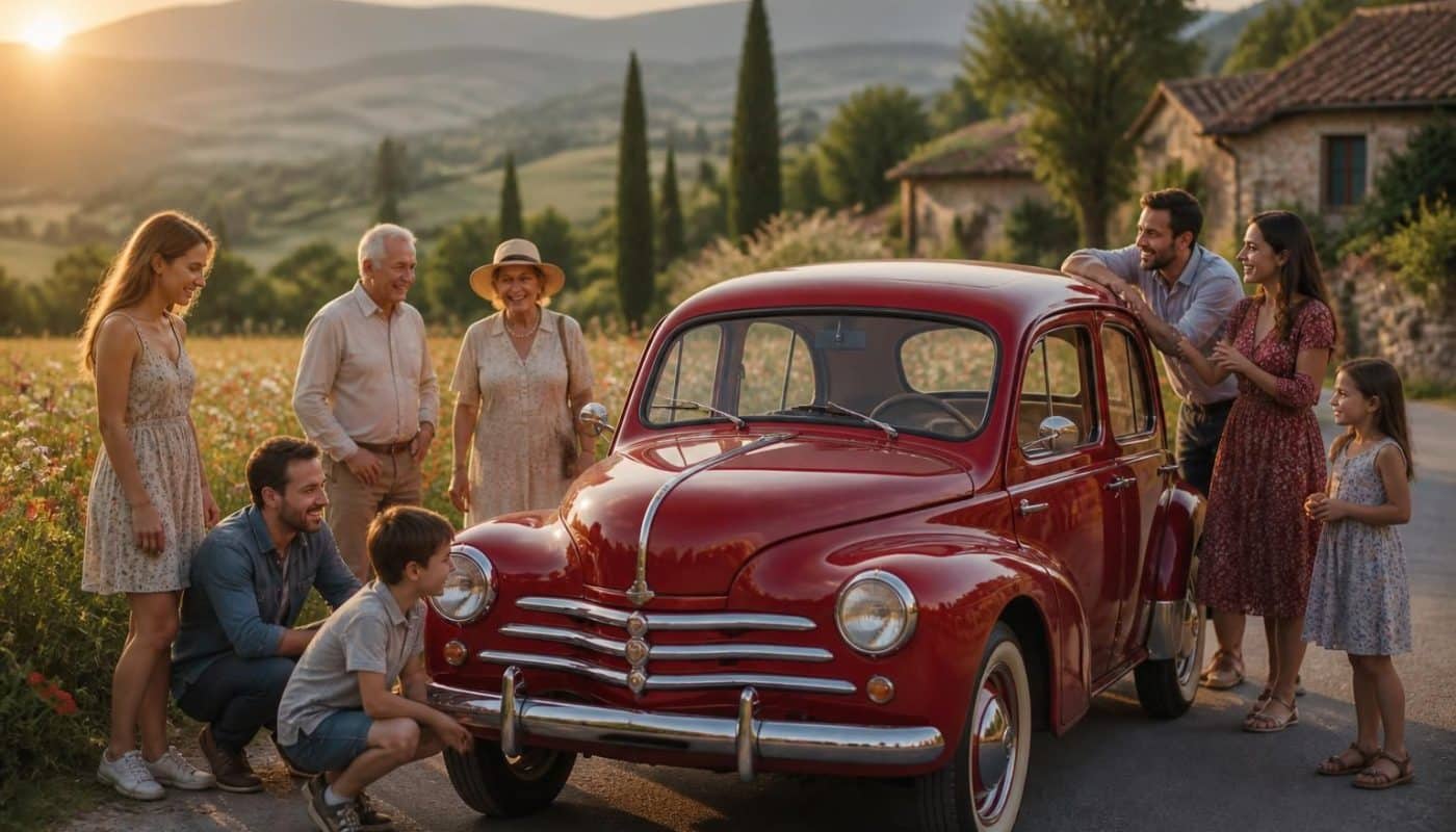 découvrez l'histoire de la 4cv, cette icône automobile qui fête ses 80 ans et a su rassembler les français autour de la passion de la route.