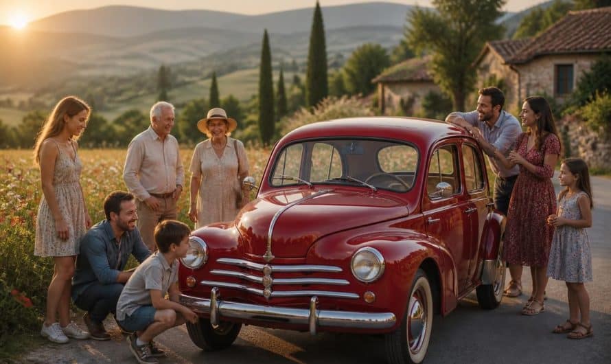 découvrez l'histoire de la 4cv, cette icône automobile qui fête ses 80 ans et a su rassembler les français autour de la passion de la route.