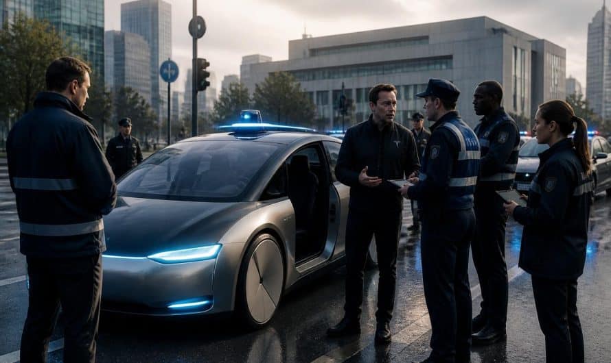 tesla risque une lourde sanction pour son robot-taxi cybercab, en raison de violations présumées de normes essentielles de sécurité et de réglementation.