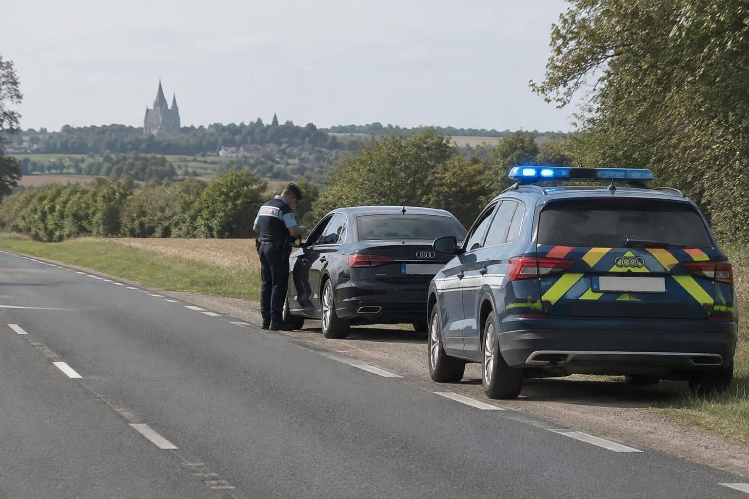contr&ocirc;l&eacute;s &agrave; une vitesse bien sup&eacute;rieure aux 90 km/h autoris&eacute;s, deux automobilistes ont &eacute;t&eacute; arr&ecirc;t&eacute;s par les gendarmes et risquent une lourde sanction.