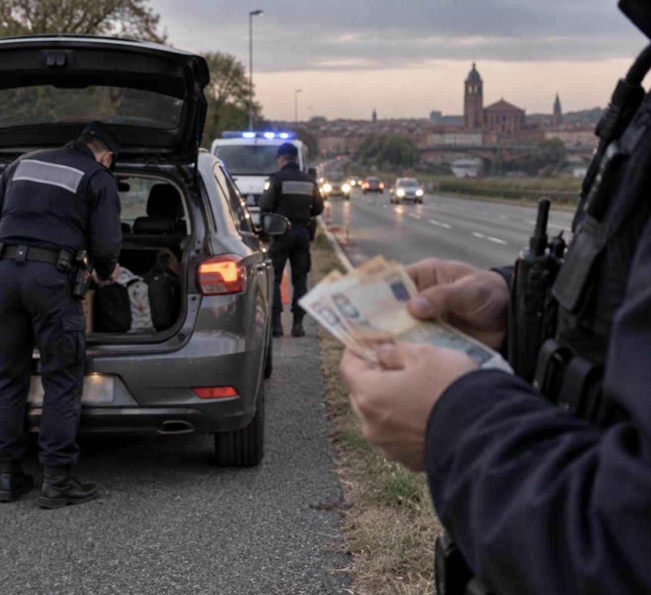 un homme de 24 ans a &eacute;t&eacute; arr&ecirc;t&eacute; apr&egrave;s la d&eacute;couverte de faux billets dans sa voiture. retour sur les circonstances de cette interpellation.