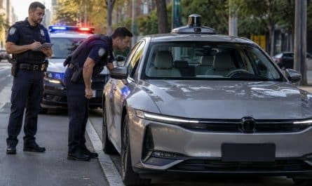 lors d’un contrôle routier surprenant, la police intercepte un véhicule sans conducteur. reste à savoir qui pourra être sanctionné…