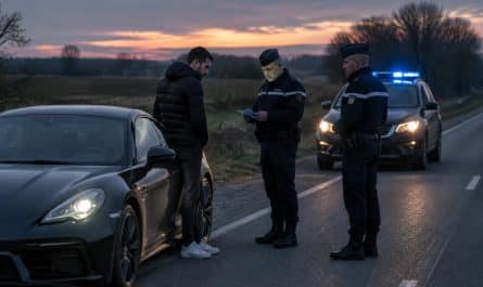 flashé à 239 km/h sur une route limitée à 110, l’automobiliste termine sa course intercepté par les gendarmes et sans permis.