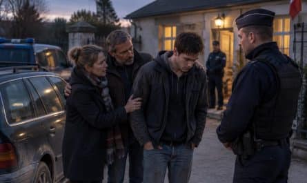 après avoir volé la voiture de son père et pris la fuite, il est finalement remis aux gendarmes par ses propres parents.